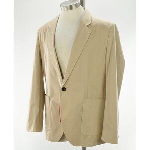 HUGO BOSS Medium Beige KEYFRED Slim Fit Cotton Stretch Blazer Jacket 40 R NWT